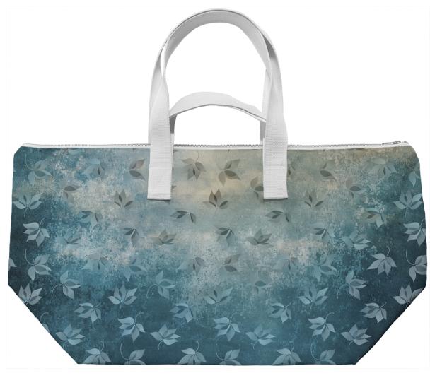 Blue Autumn Weekend Bag