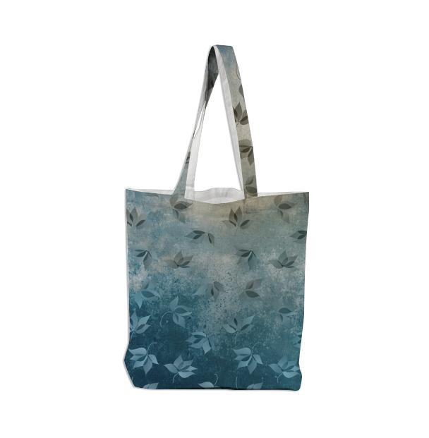 Blue Autumn Tote Bag