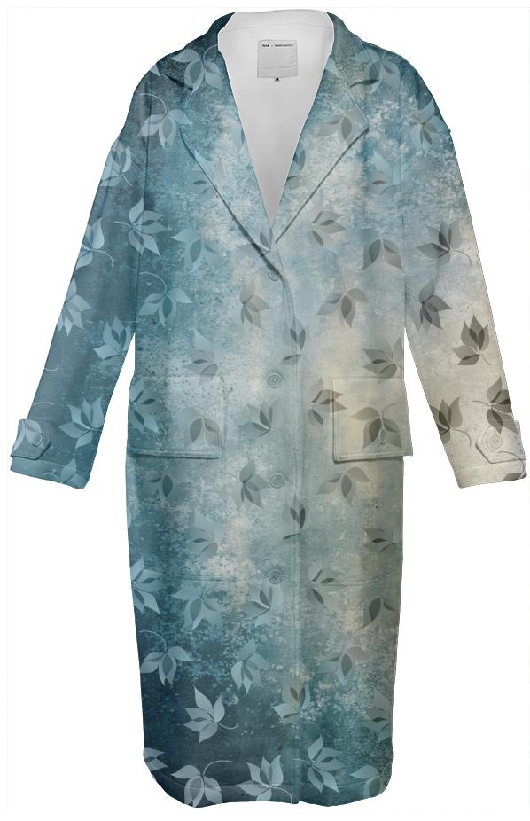 Blue Autumn change the size and the repeat will change Neoprene Trench Neoprene Trench