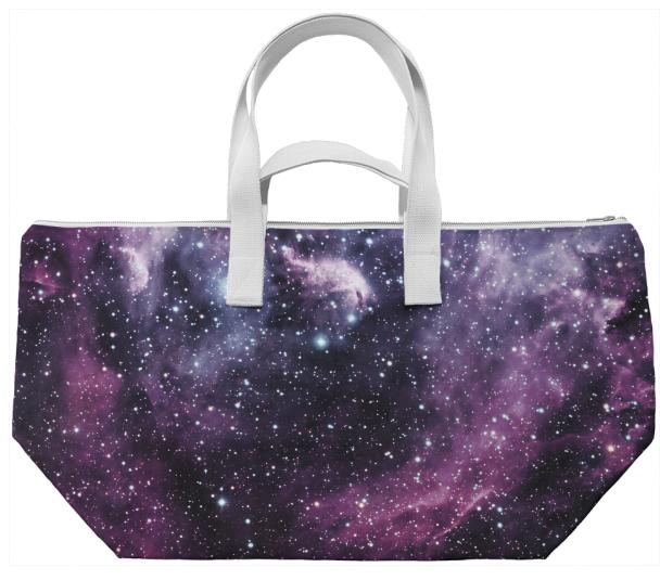 Galaxy and Nebula Weekend Bag