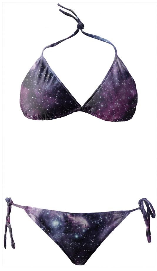 Galaxy and Nebula Bikini