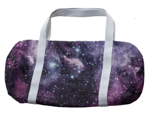 Galaxy and Nebula Duffle Bag