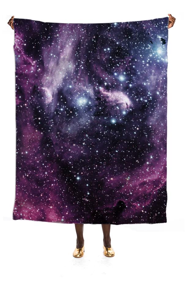 Galaxy and Nebula VP Silk Scarf