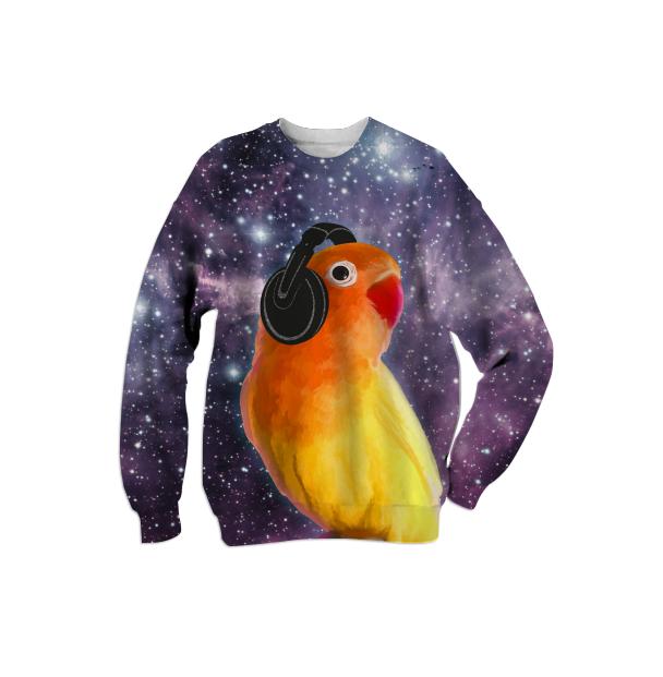 Space Bird Sweatshirt