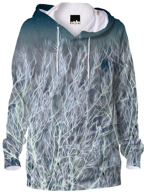 Abstrac Magic Energetic Ice Forest Hoodie