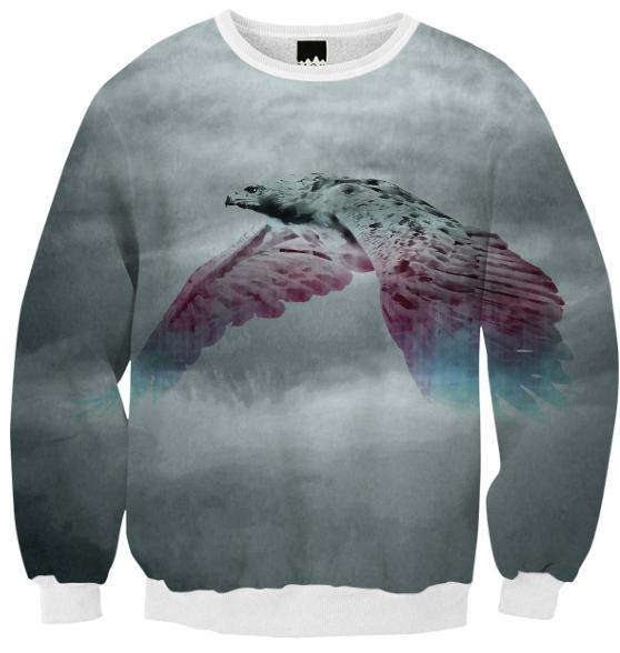Flying Eagle Evolving Energy Ribbed Sweatshirt