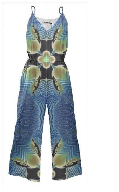 MothersHeart Tie Waist Jumpsuit