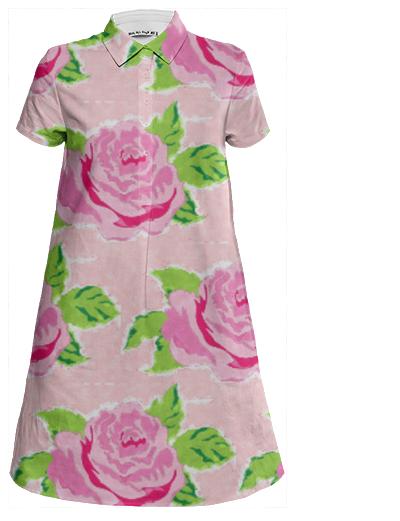 Boho Watercolor Tropical Rose Petal