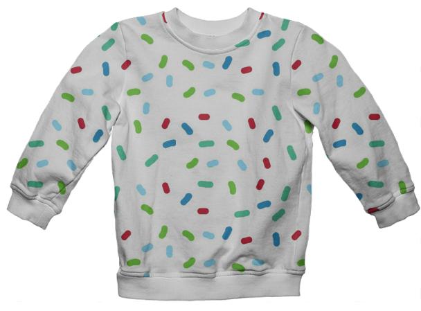 Confetti Summertime kids sweatshirt