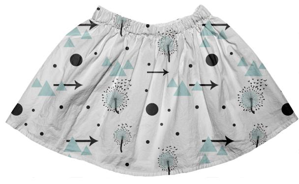 Aztec Dandelion kids full skirt