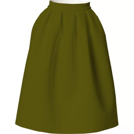 Olive Drab Skirt
