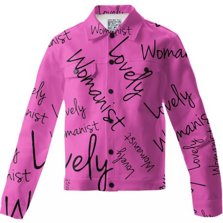 Lovely Womanist Jacket by TapWater Tees