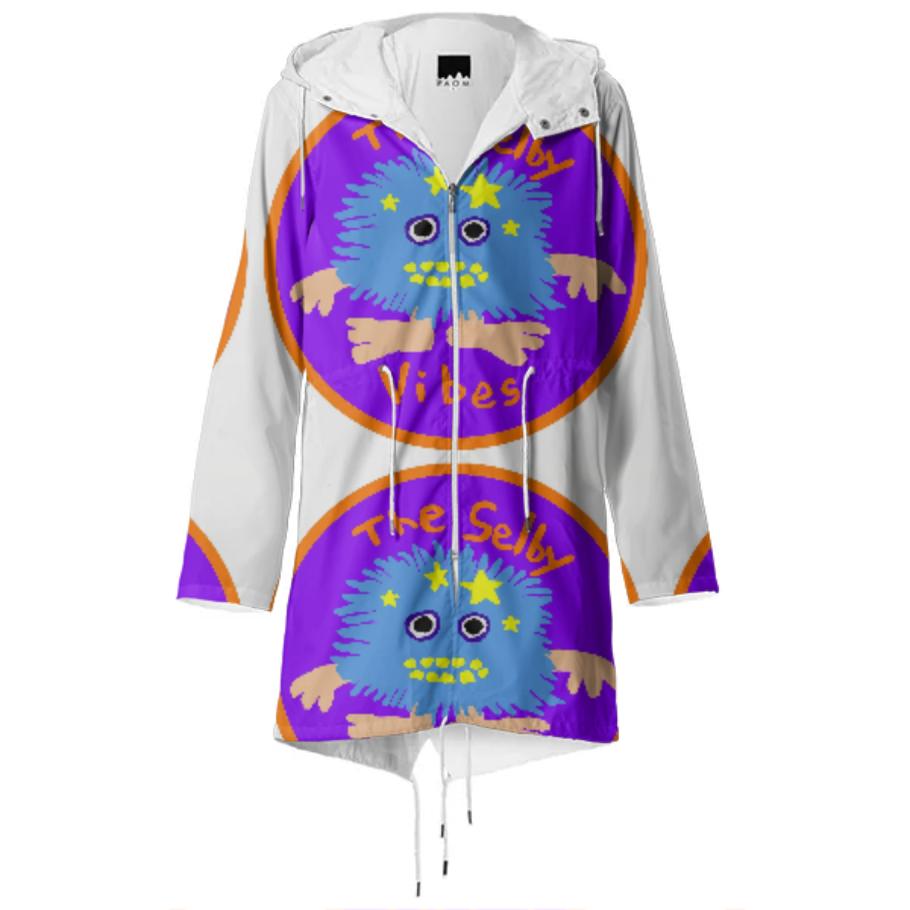 PAOM, Print All Over Me, digital print, design, fashion, style, collaboration, theselby, Raincoat, Raincoat, Raincoat, the, selby, vibes, spring summer, unisex, Poly, Outerwear