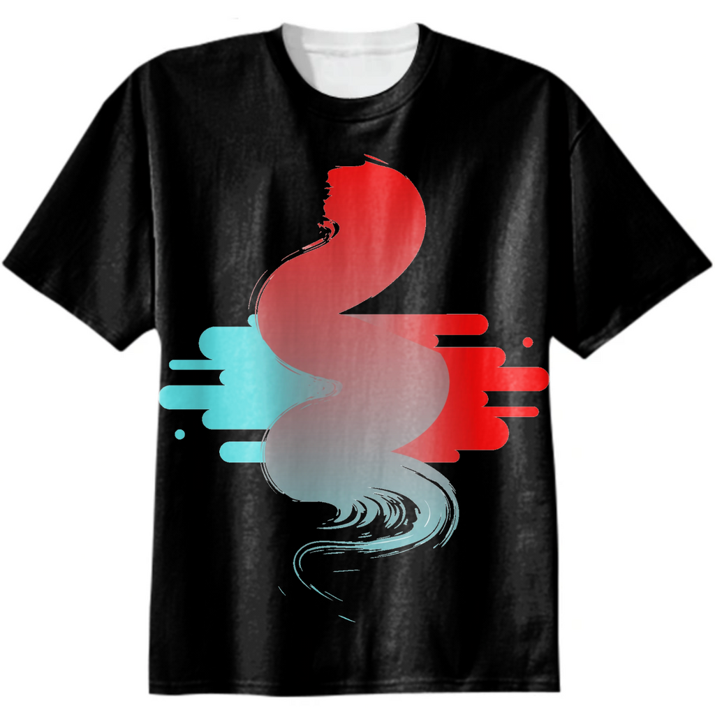 Red Blue Gradients T-Shirt