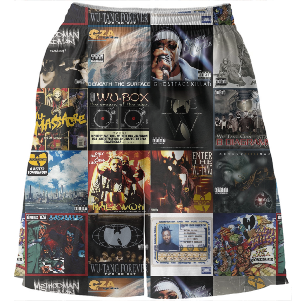 wu tang shorts