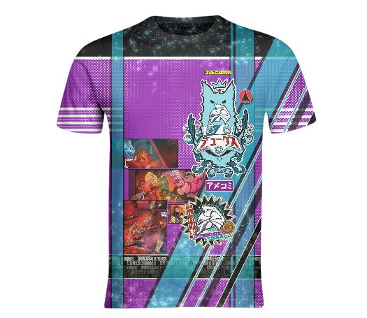 DUKEScomics AWOL Japanese Tee Purple