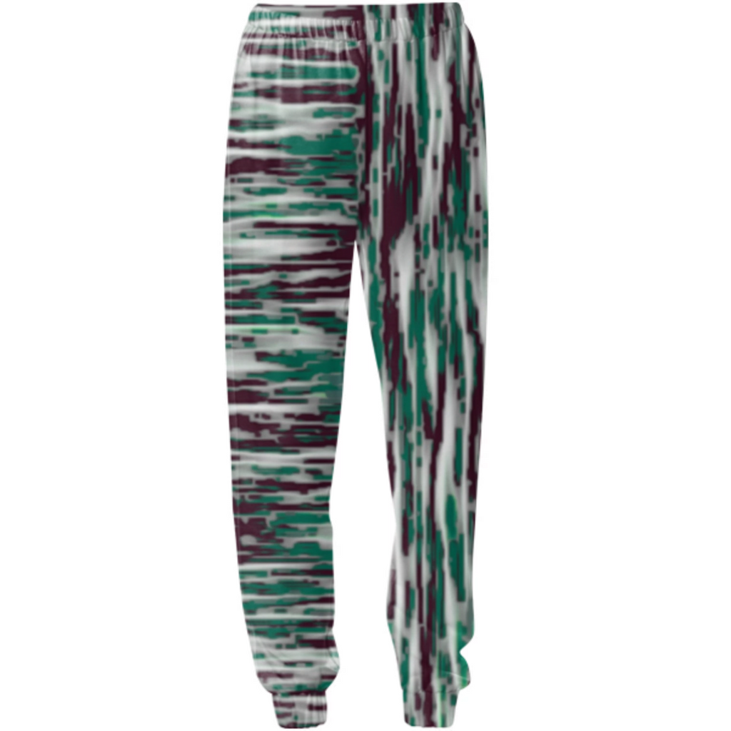lilac green lengthwise cross
