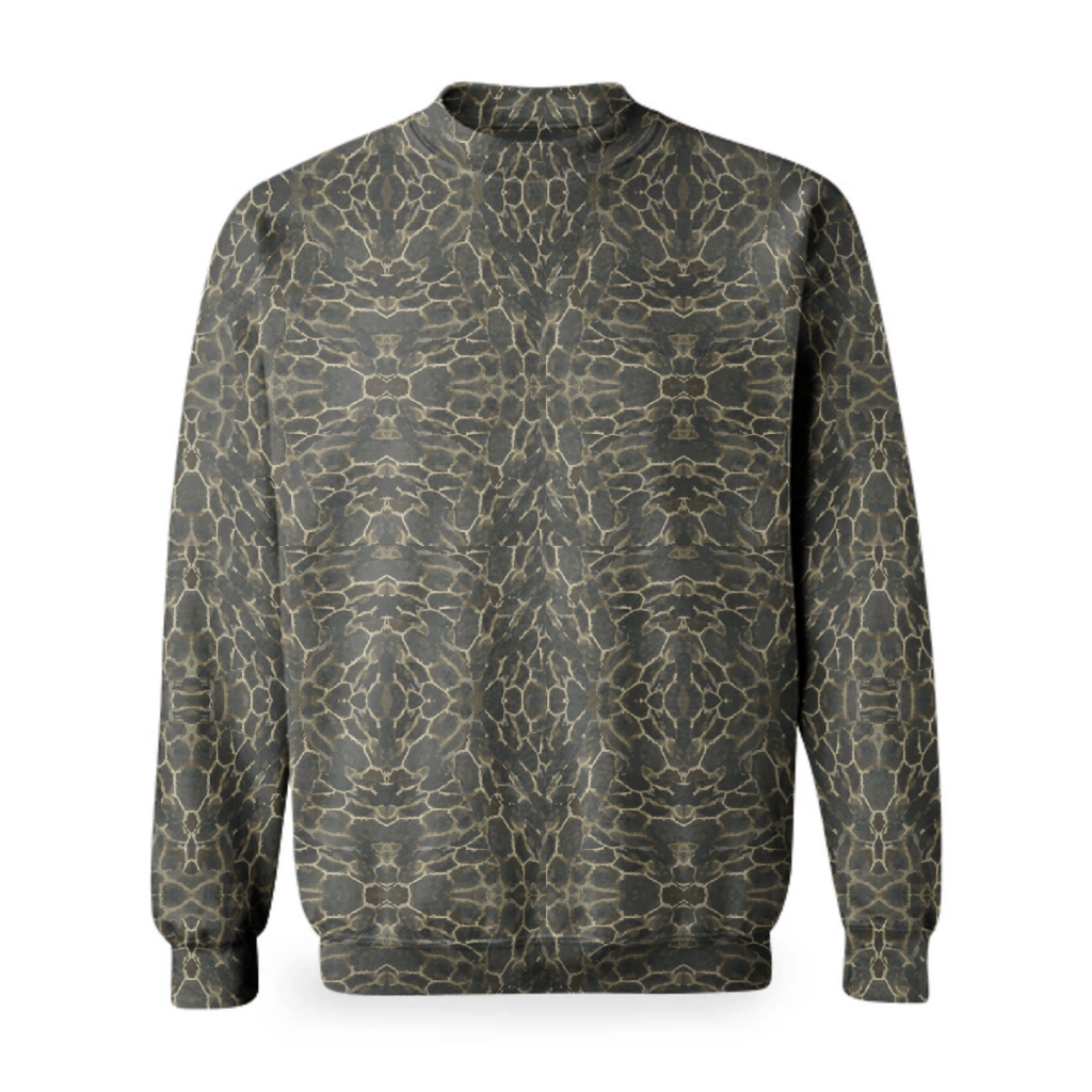 Turtle - animal print sweatshirt