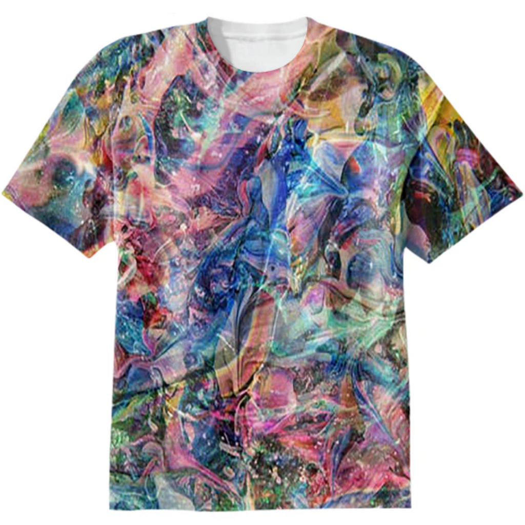 My painted design shirt