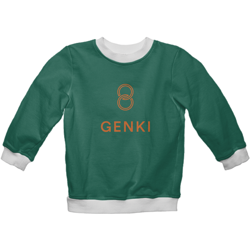Genki Kids Sweatshirt - Green