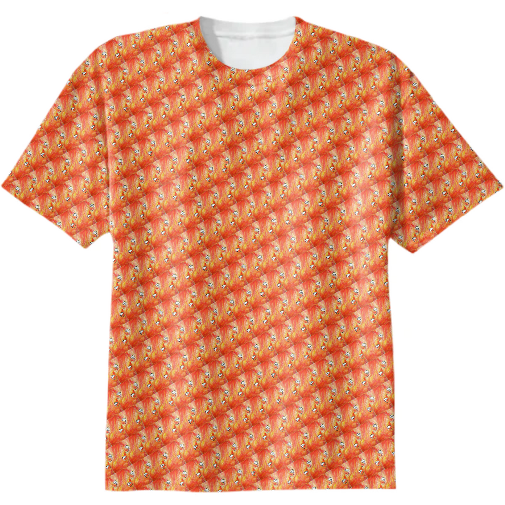 Lips Micro Pattern T-Shirt