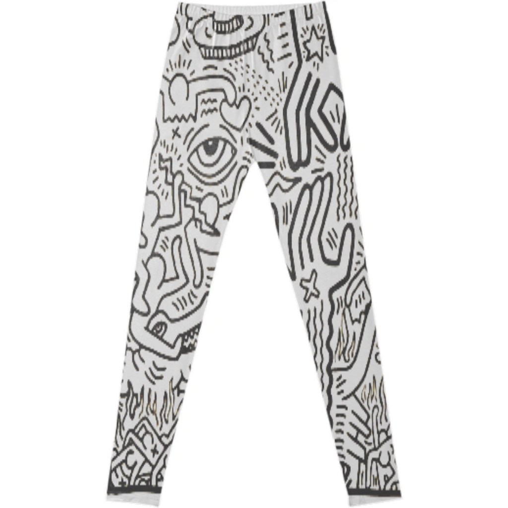 doodle drawing pants