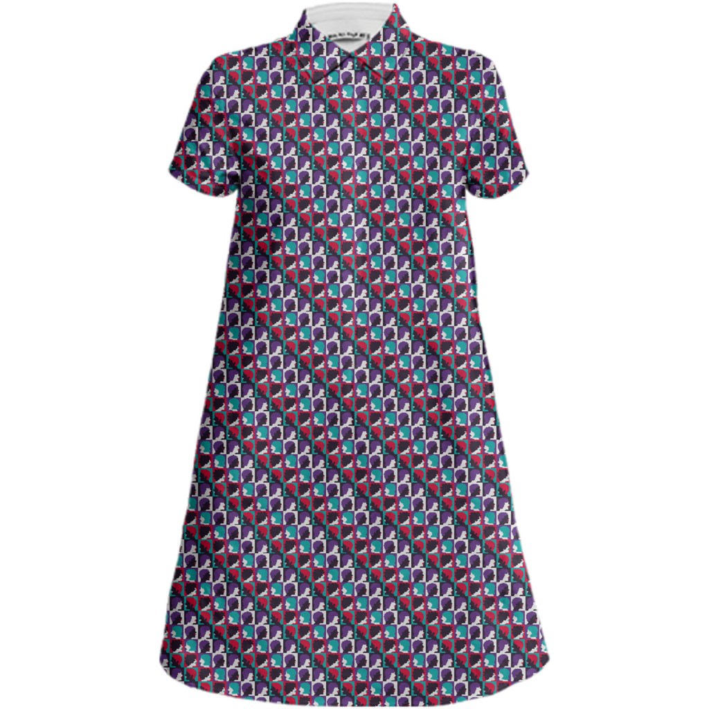 Mosaic Shirtdress