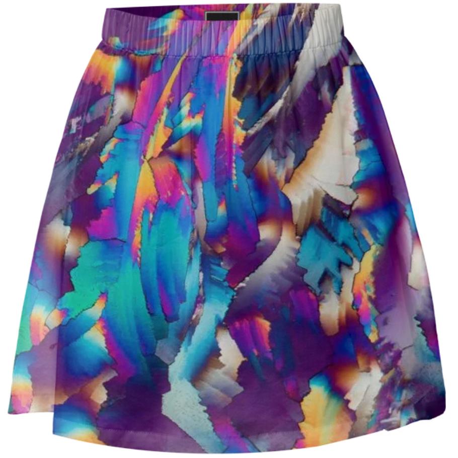 Flowing Crystals Summer Skirt