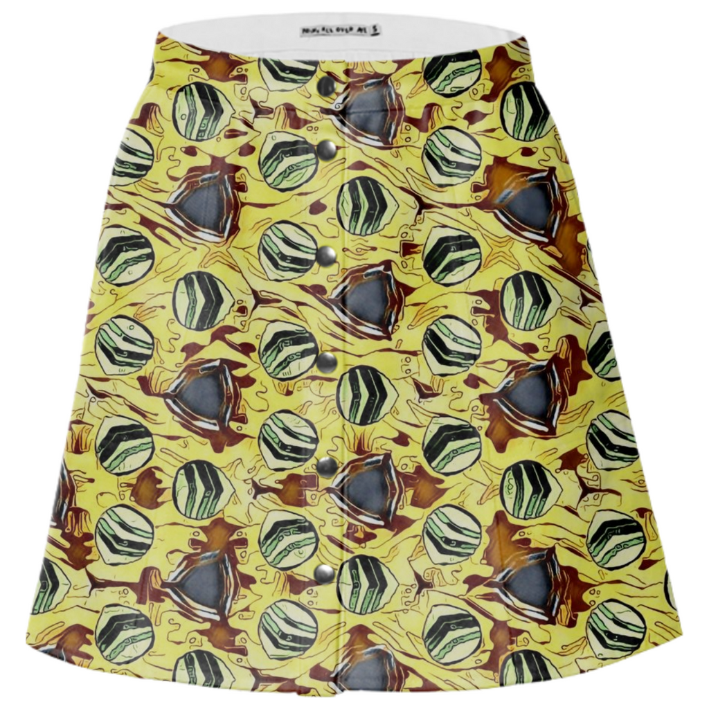Watermelon Rage Mini Skirt