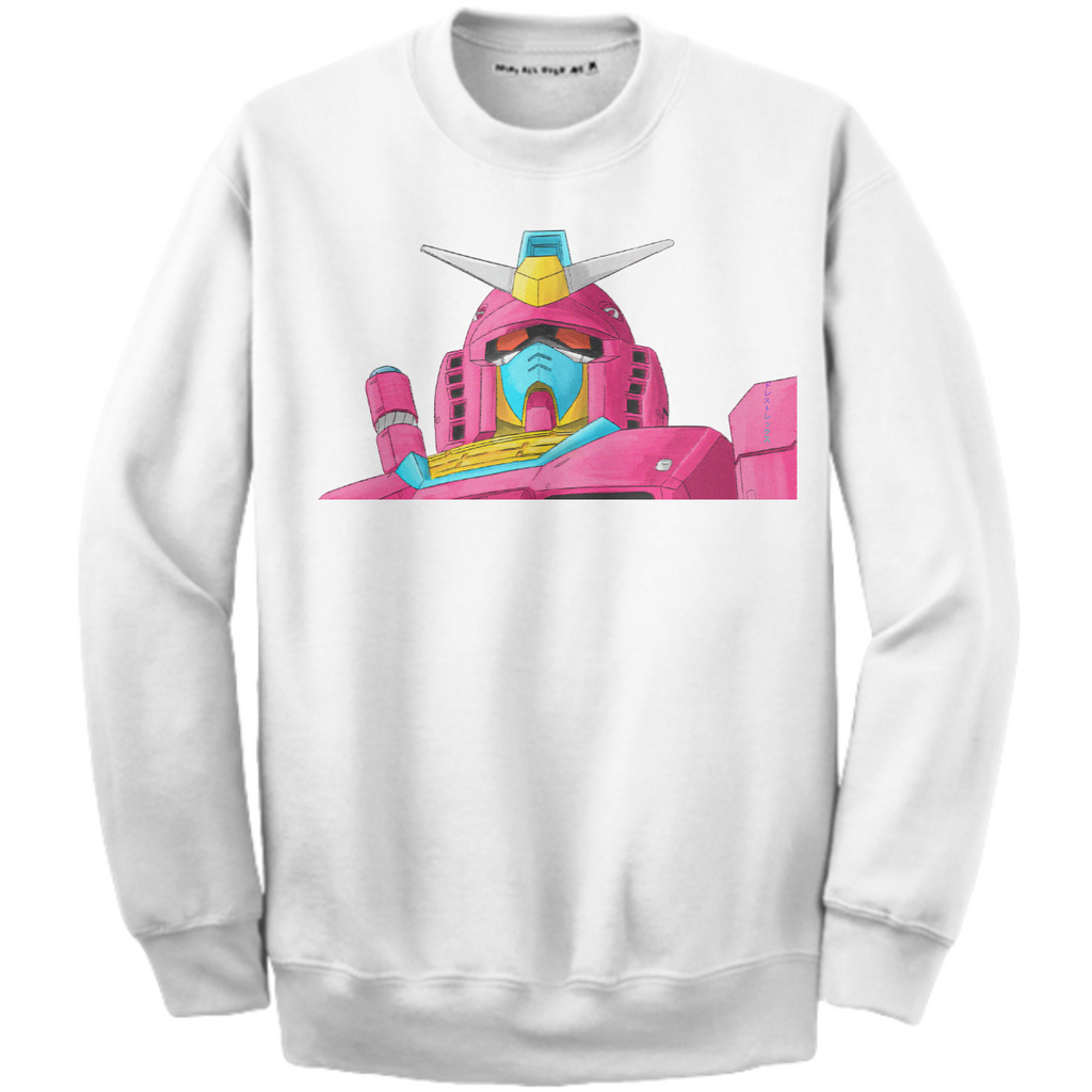 Dressed T-Rex  Ribbed Sweatshirt Mekka