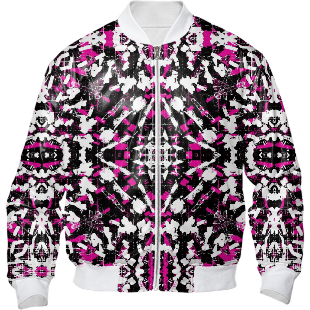 fractal pink pattern art