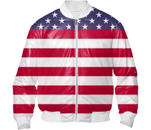 United States of America Flag Bomber Jacket
