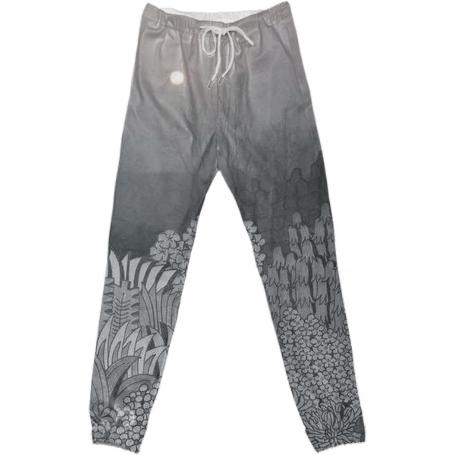 Gloom and Bloom Cotton Pants