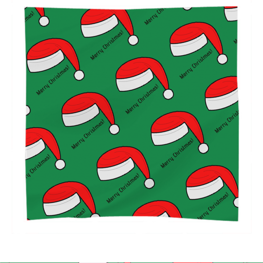 Merry Christmas - green scarf