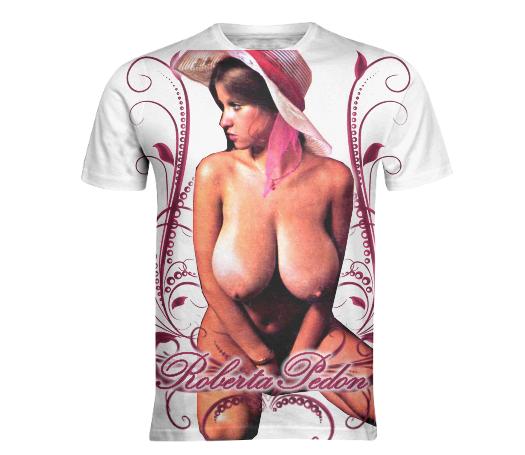roberta pedon pink white shirt