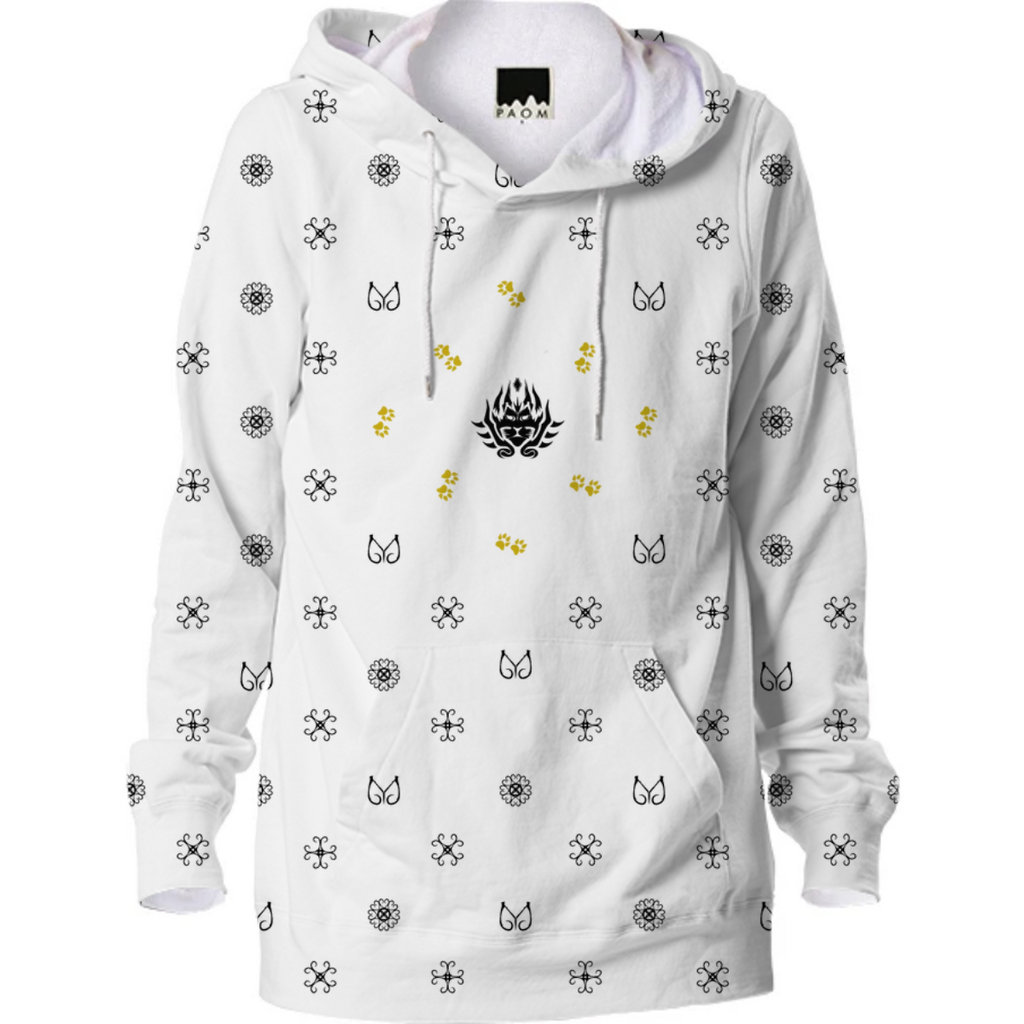 Patterned Hoodie