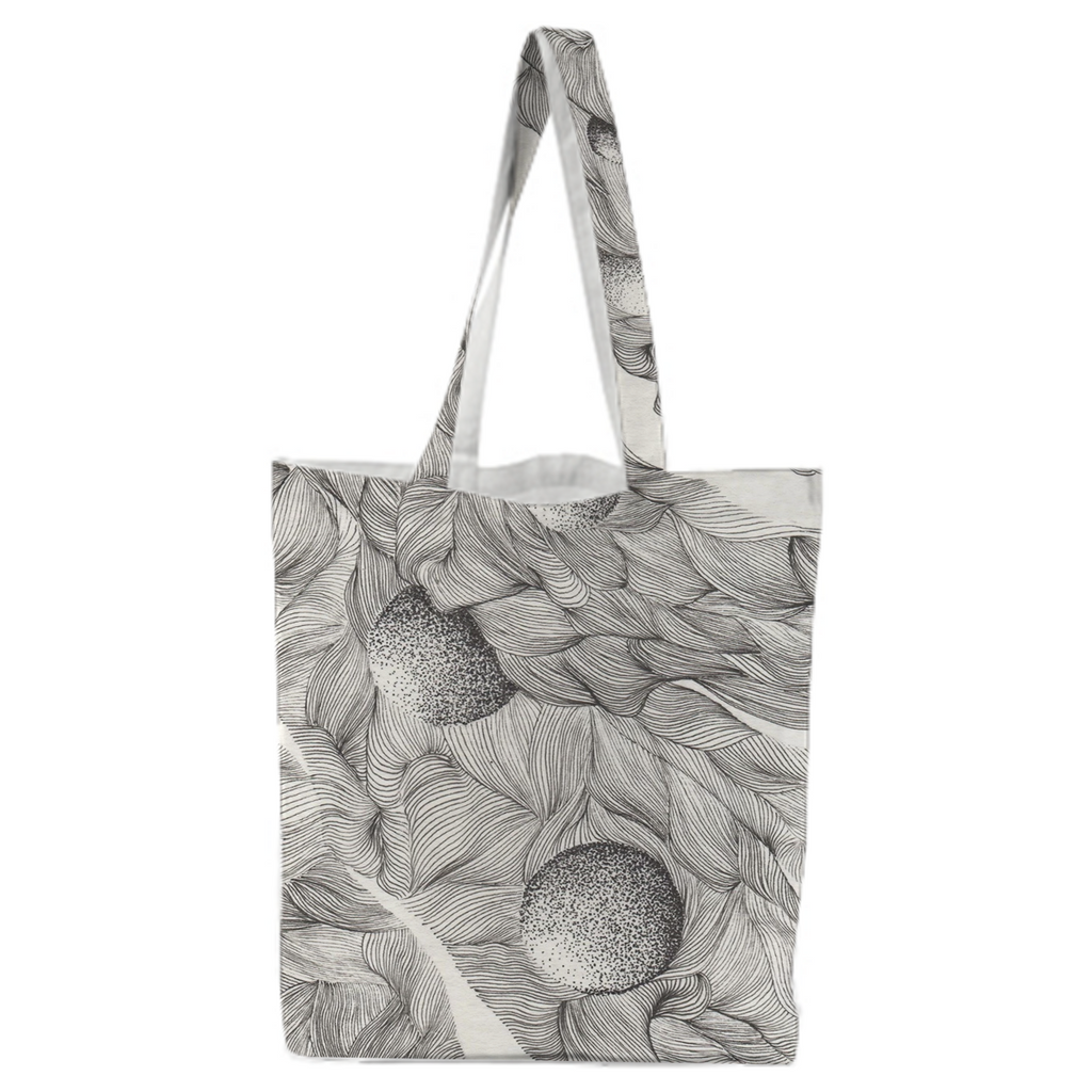 Optical art ink illustration