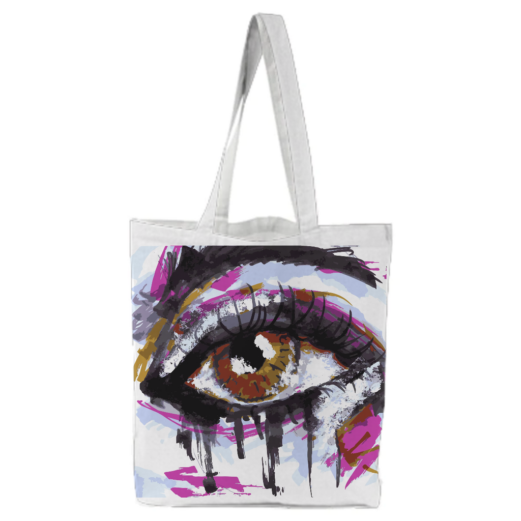 Aesthetic eye egirl alt style tote bag