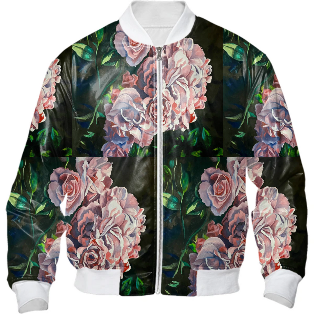 Roses Adult Bomber Jacket