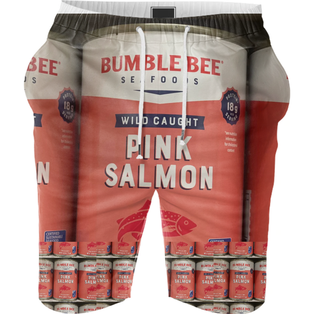 Salmon shorts for the trendy