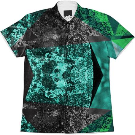 Graphic organic geometric shirt
