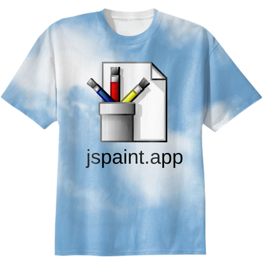 JS Paint Cotton Clouds Tee