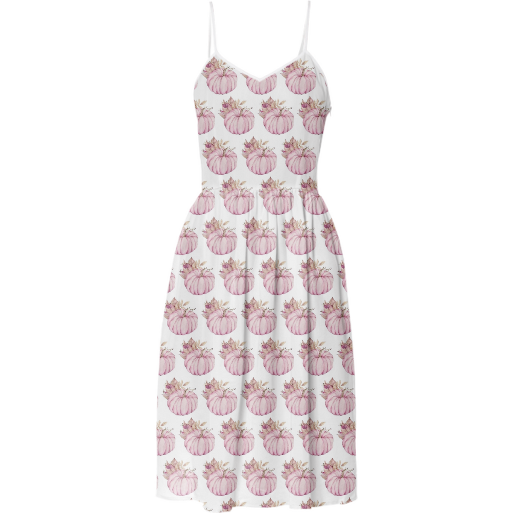 Pink pumpkin dress