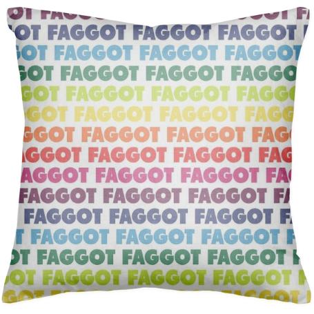 Faggot Pillow