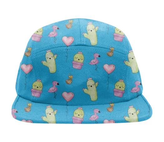 cute summer cactus party hat
