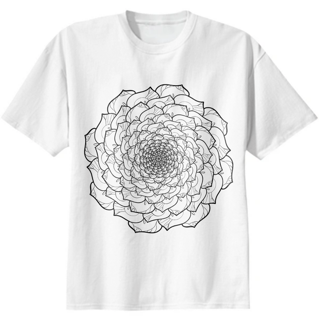 Flower Spiral Mandala