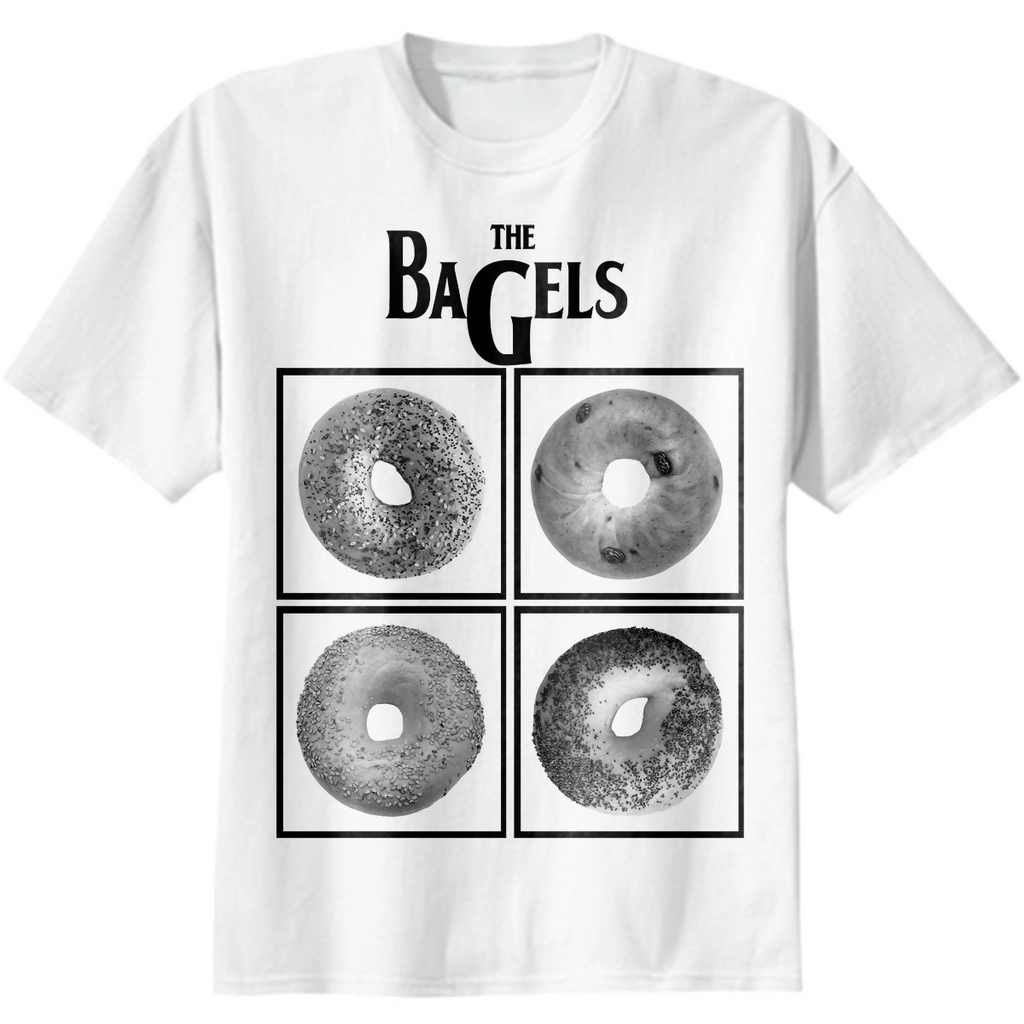 The Beatles/Bagels (Cotton T-Shirt)