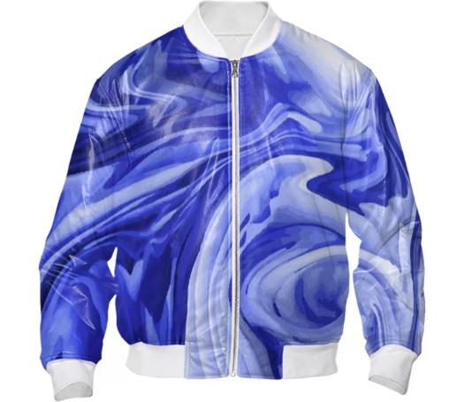 Marble Bomber Jacket BOM0012
