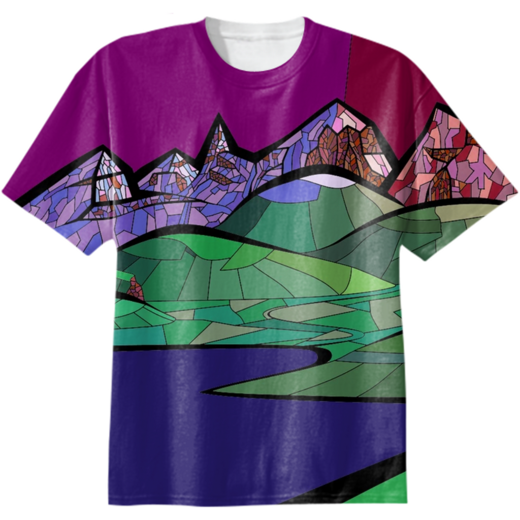 The lake and the summit