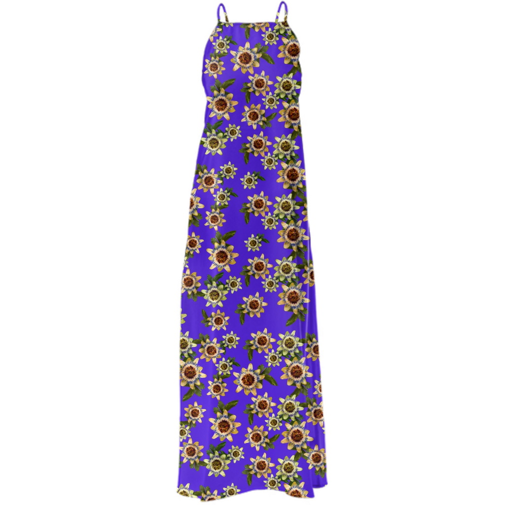 twill maxi dress